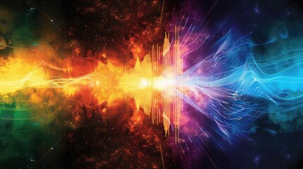 Poster - Abstract Sound Waves in Cosmic Space