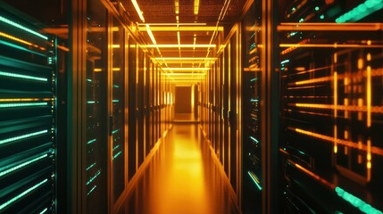 Poster - Server Room Corridor