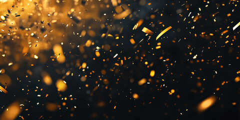 Wall Mural - bright orange and black image of sparks and debris. the image is of a fire, and the sparks and debri