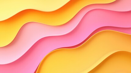 Poster - Yellow and pink dual tone paper backdrop designed for web banner use