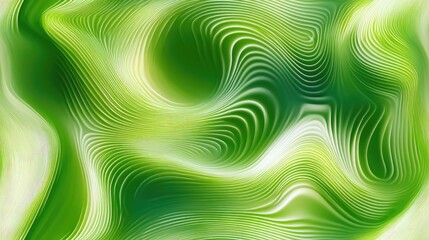 Poster - Bright Green Seamless Optical Art Plasma