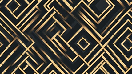 Poster - Contemporary seamless geometric pattern Elegant backdrop Illustration