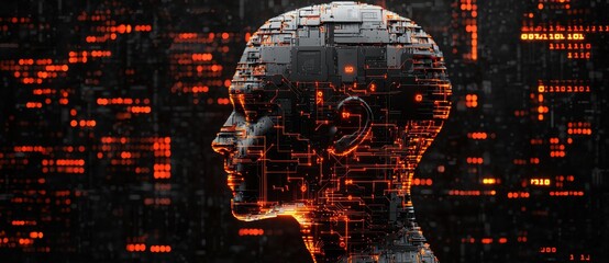 Poster - The business world uses stock and deep learning technology to automate data analysis and present it visually.