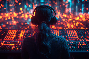 Poster - an ai-driven music streaming platform that curates playlists based on the listener's mood and prefer