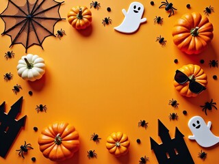 Aufkleber - halloween party background