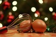 © Andrii - Preparing for festive baking with eggs and a whisk