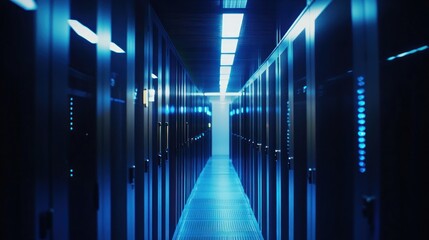 Poster - Server Room Corridor