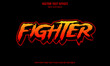 © ricks - Fighter 3d style editable text effect