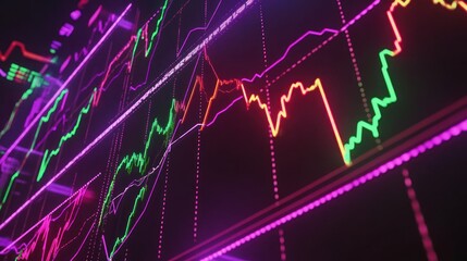 Poster - Fluctuating Stock Market Data