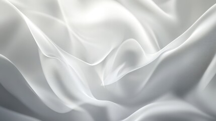 Poster - Abstract background featuring a soft white light blur effect