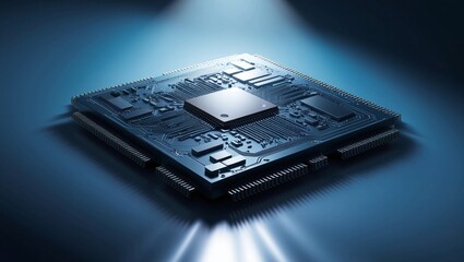 Poster - HighTech Circuit Board Closeup