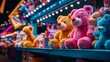 © authapol - Classic Carnival Prize Booth with Plush Toys