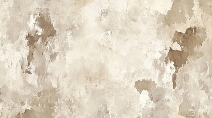 Poster - Brushstroke background in aged beige with a grunge hand drawn marble effect