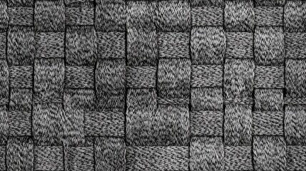 Poster - Grey fabric texture detail suitable for background and wallpaper