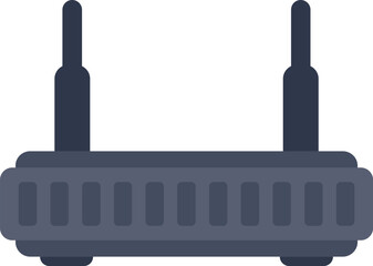 Poster - Wifi router providing a strong wireless signal for internet connection
