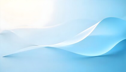 Wall Mural - Simple Glass like Reflections Symbolizing Transparency and Clarity