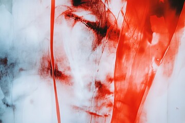 Poster - Abstract expression of emotion in fluid art a deep dive into the intricate interplay of color and texture