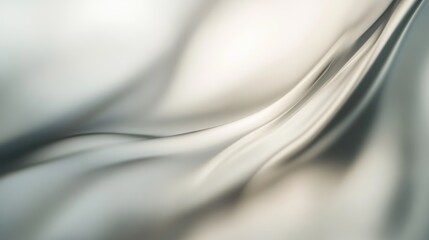 Poster - abstract smooth blurred modern backdrop featuring a light grey neutral tone in a horizontal format