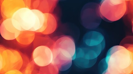 Poster - Blurry illustration featuring a simple and beautiful abstract pattern motif