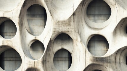 Poster - Seamless background featuring an abstract architectural design