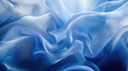 Poster - Abstract fabric folds create a visually interesting background
