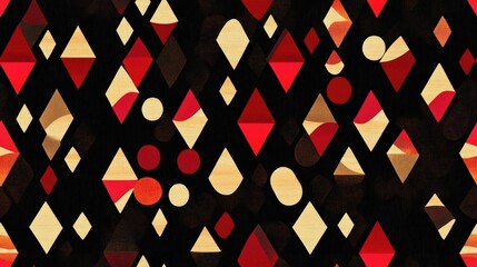 Poster - Abstract seamless geometric design or backdrop