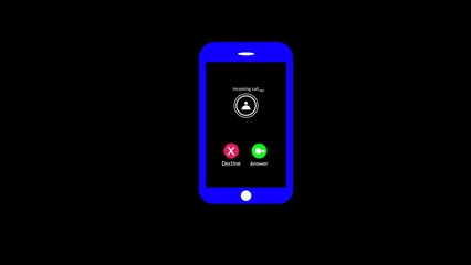 mobile phone with screen call