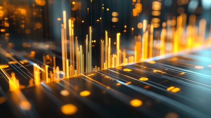 Poster - Dynamic Finance Visualization with 3D Elements