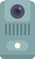 Poster - modern intercom system providing security and communication for homes and apartments