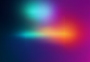 Poster - blurred abstract background with vibrant colors.