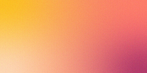 Leinwandbilder - Light pink, yellow, orange vector gradient blur texture. Grainy noise, rough and grungy, with a matte shimmer metallic finish. Smooth blur, orange mesh color gradient effect