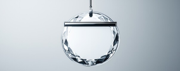 Blank Diamond Shaped Hanging Tag.