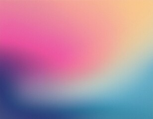 Wall Mural - abstract colorful gradient featuring a blend of yellow, pink, and teal, ideal for a modern and styli