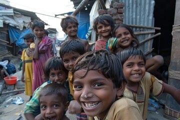 Unidentified Nepalese children