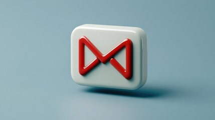 Poster - Creative gmail icon design with modern aesthetic appeal for digital communication