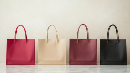 Elegant Tote Bags in Vibrant Colors: A Stylish Gift Idea