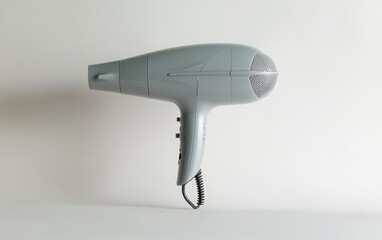 A professional salon hairdryer with a matte finish and multiple speed settings, shown in profile against a clean white background to highlight its sleek lines