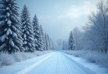 Aufkleber - Winter wallpaper