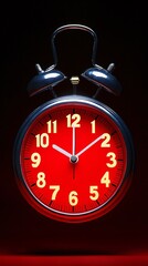 Poster - A large countdown timer ticking down to the end of a flash sale with prices slashed and products flying off shelves Stock Photo with side copy space