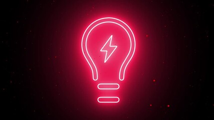 icon set light bulb