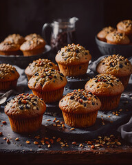 Wall Mural - Healthy Muffins