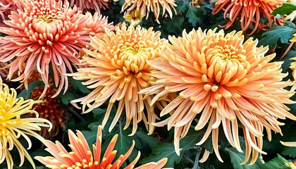 Blooming chrysanthemums, rich autumn hues, and festive spirit.