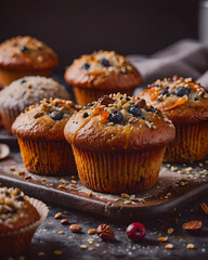 Wall Mural - Healthy Muffins