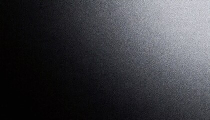 Wall Mural - dark grainy gradient background, black white gray noise texture, monochrome poster header background