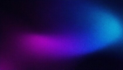 Abstract noisy grain texture effect blue and purple color gradient banner background