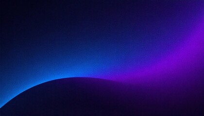Wall Mural - abstract noisy grain texture effect blue and purple color gradient banner background