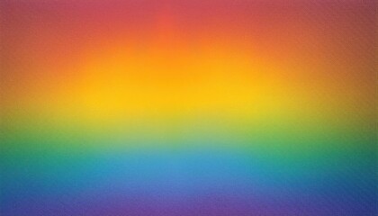 Poster - Vivid Gradient Spectrum Background. Rainbow Color Transitions from Purple to Red with a Smooth, Blurred Texture. Ideal for Web Design, Presentations, and Creative Projects with Copy Space