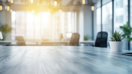 Poster - HR banner with a professional office theme and space for text.