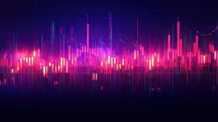 Poster - Modern Trading Illustration in Dynamic Style
