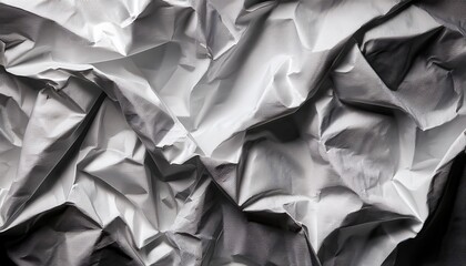 Aufkleber - Textured Beige Crumpled Paper Background. Abstract Wrinkled Surface with Light and Shadow Play, Ideal for Graphic Design, Packaging Mockups, or Natural Eco Themed Presentations